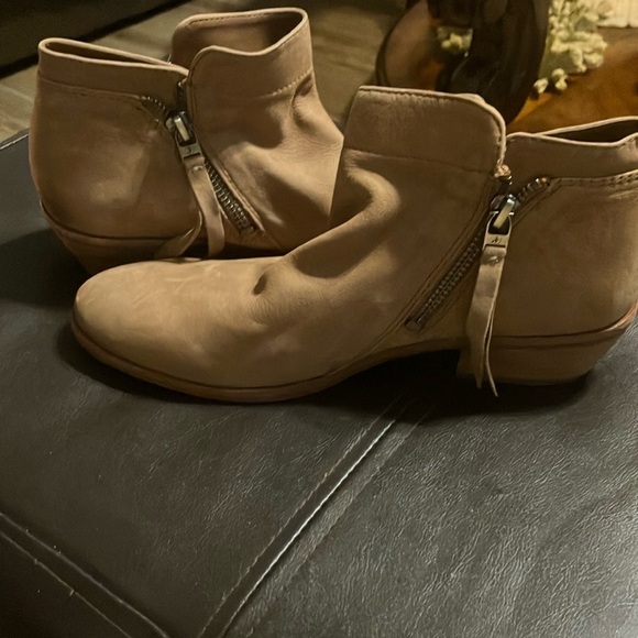 NWOT Sam Edelman Utah tan soft leather ankle boots size 6.5 - Picture 6 of 6